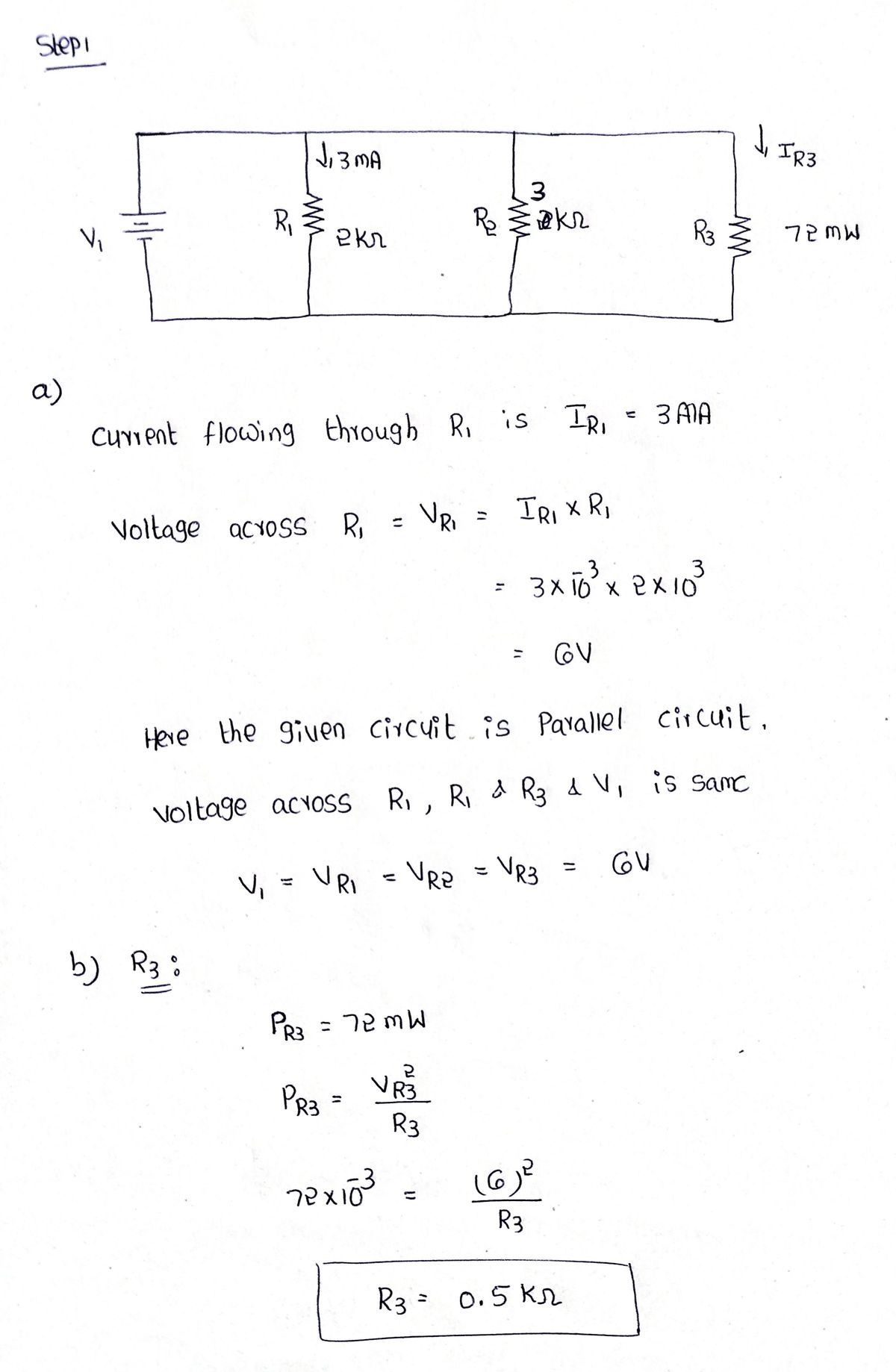 Electrical Engineering homework question answer, step 1, image 1